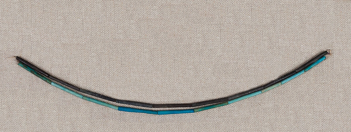 Necklace, Faience 