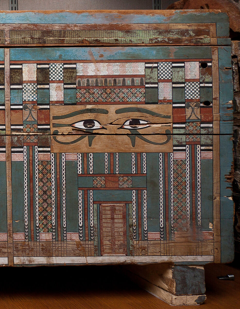 Coffin of Ameny, wood, paint 