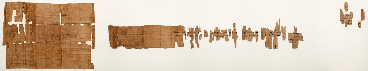 Marriage Contract, Papyrus, ink 