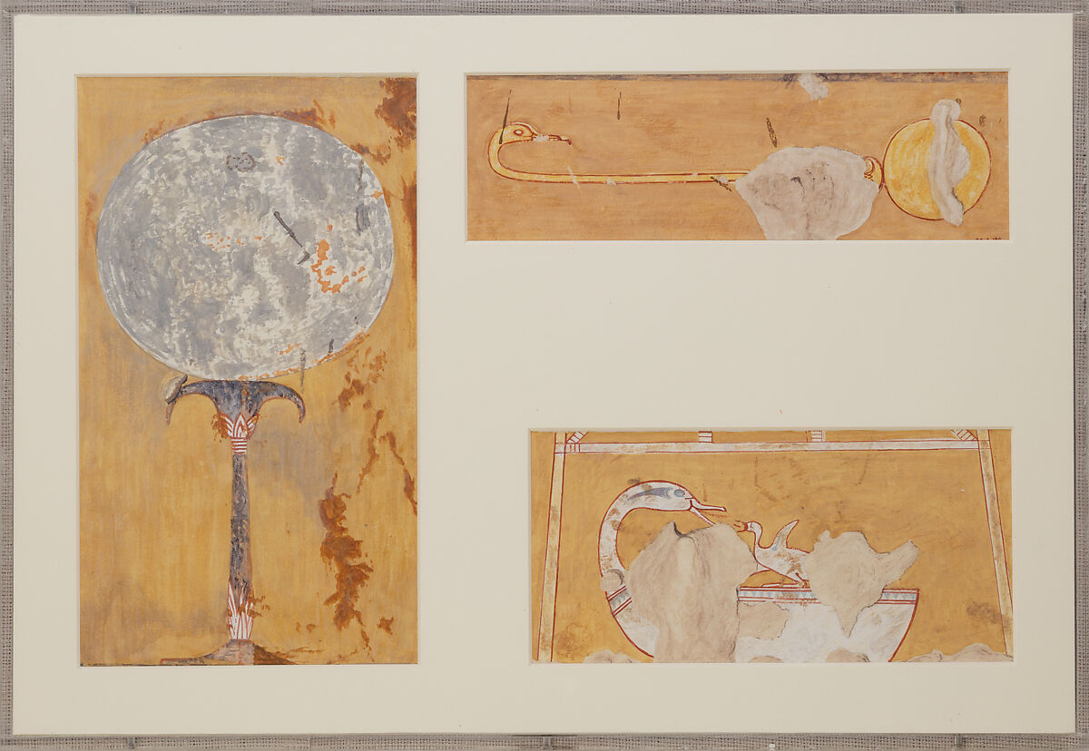 New Year Gift: Cosmetic Box, Norman de Garis Davies (1865–1941), Tempera on paper