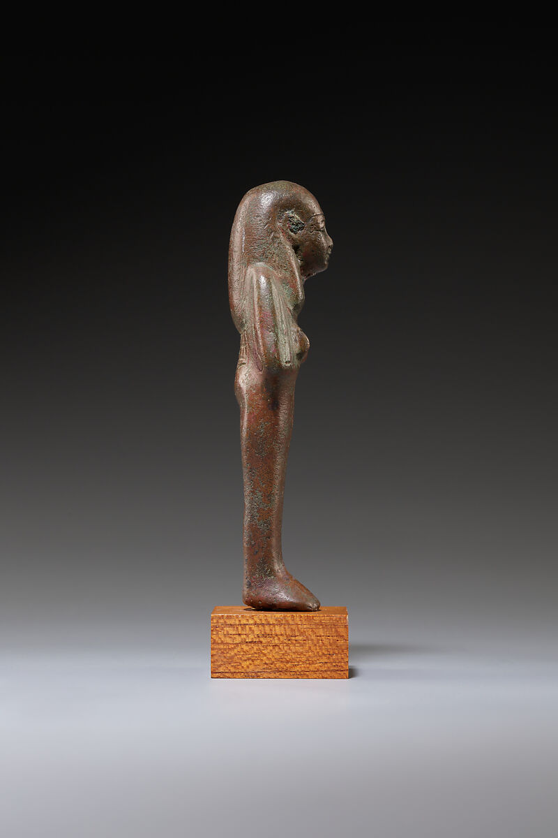 Shabti of Wendjebauendjedet, Bronze or copper alloy