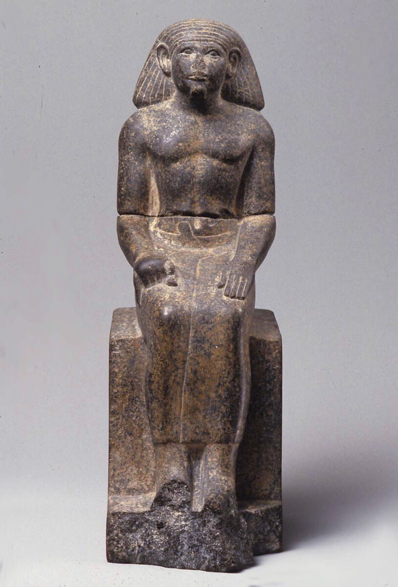 Seated statue of Kay, Granodiorite