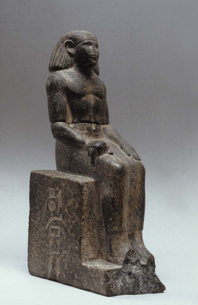 Seated statue of Kay, Granodiorite