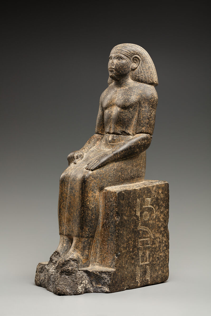Seated statue of Kay, Granodiorite