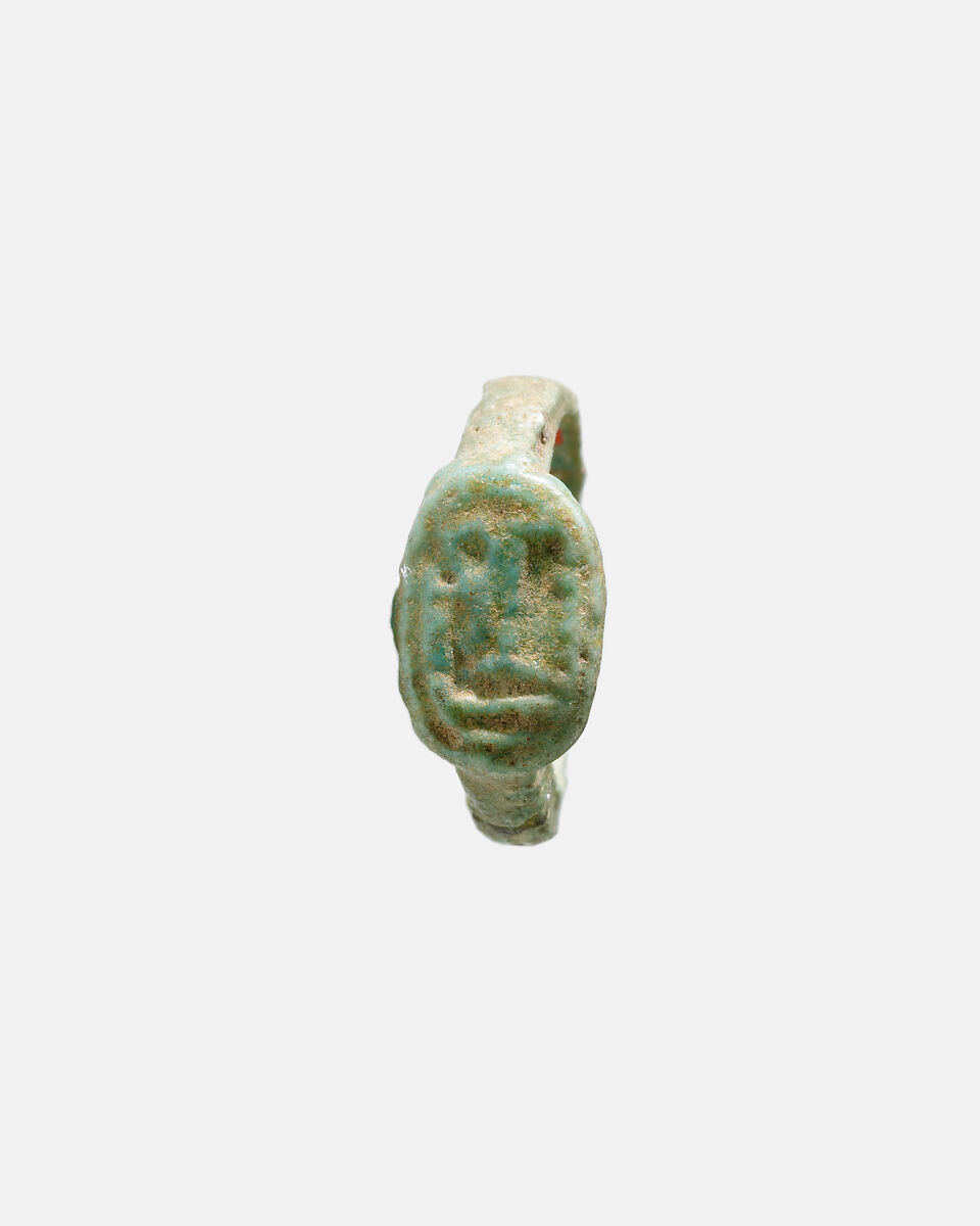 Ring, Faience 