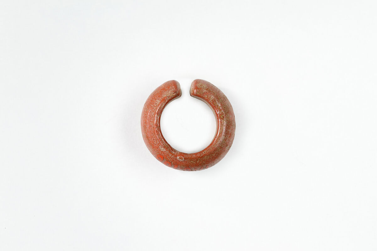 Penannular Earring, Faience