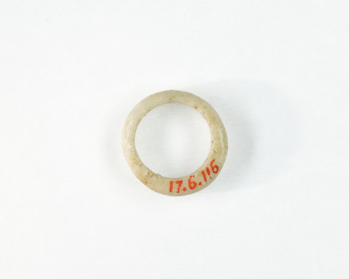 Ring, Faience