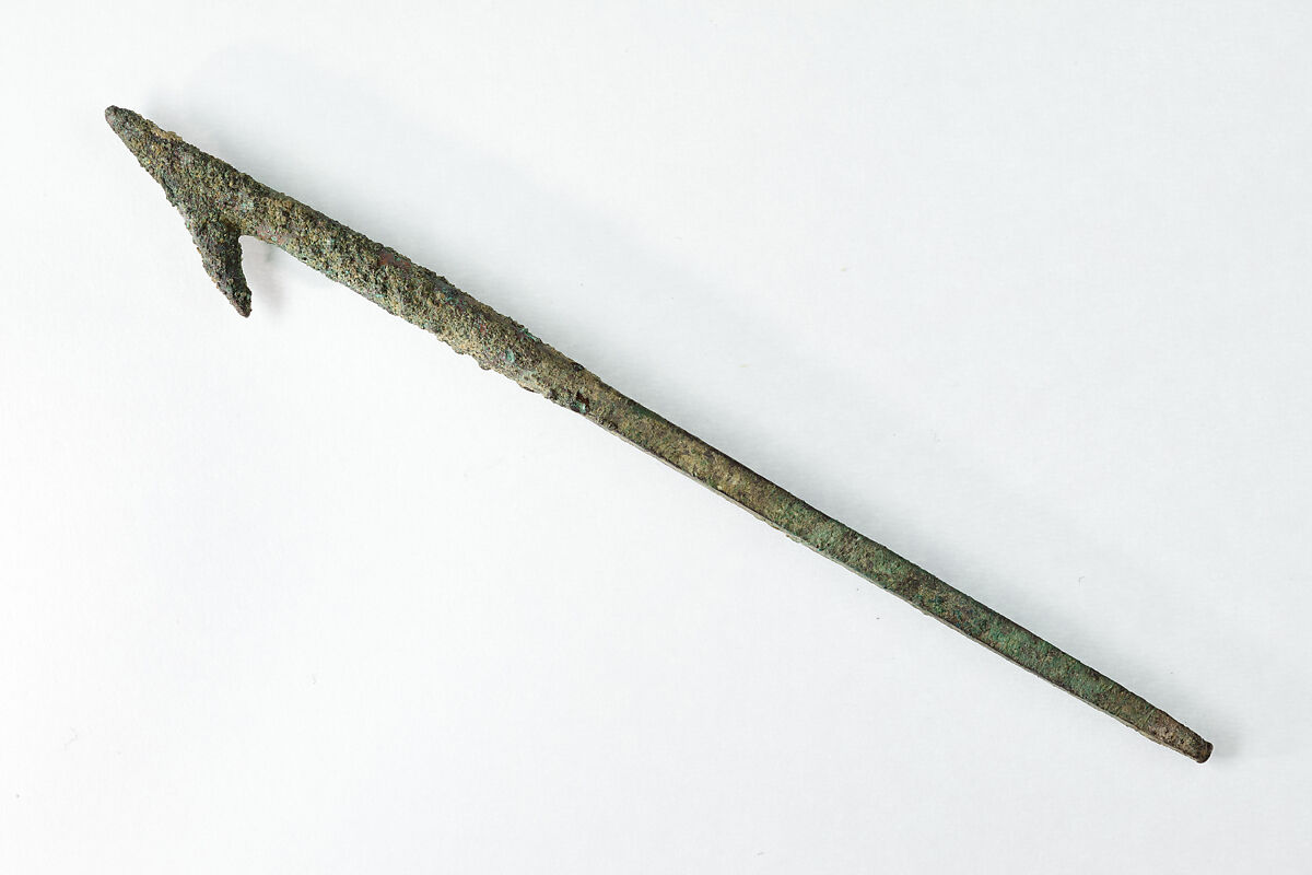 Point of a Harpoon, Bronze or Copper Alloy