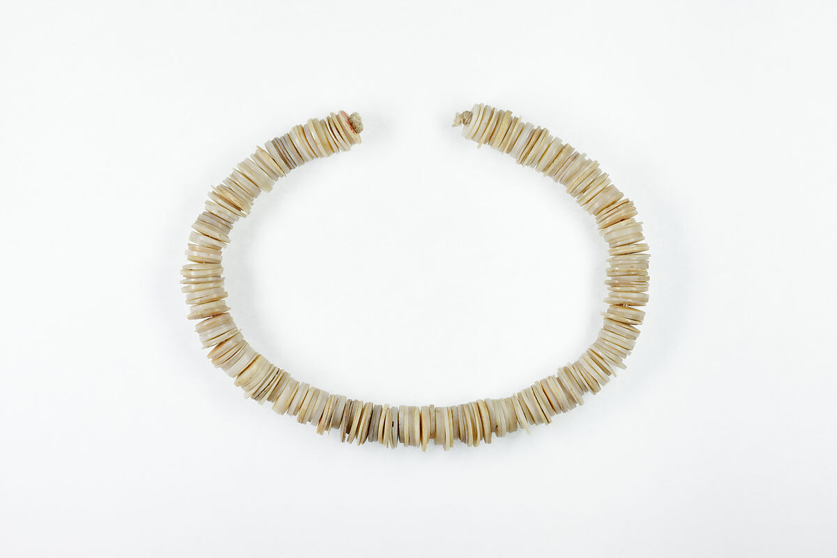 String of Disk Beads, Shell