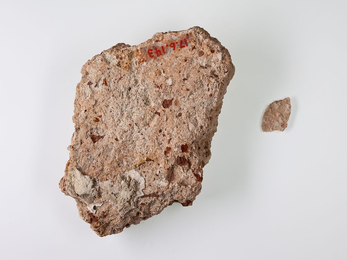 Speciman of Mortar from the Great Pyramid, Mortar