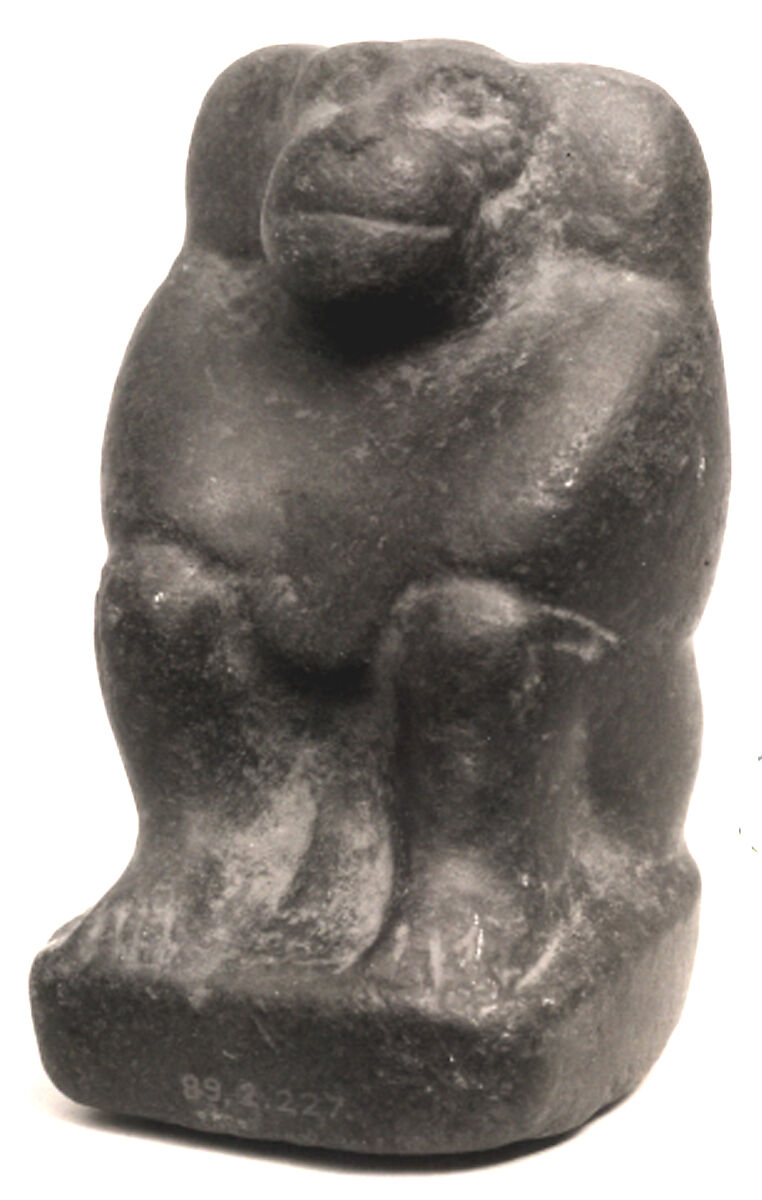 Ape figurine, Stone 