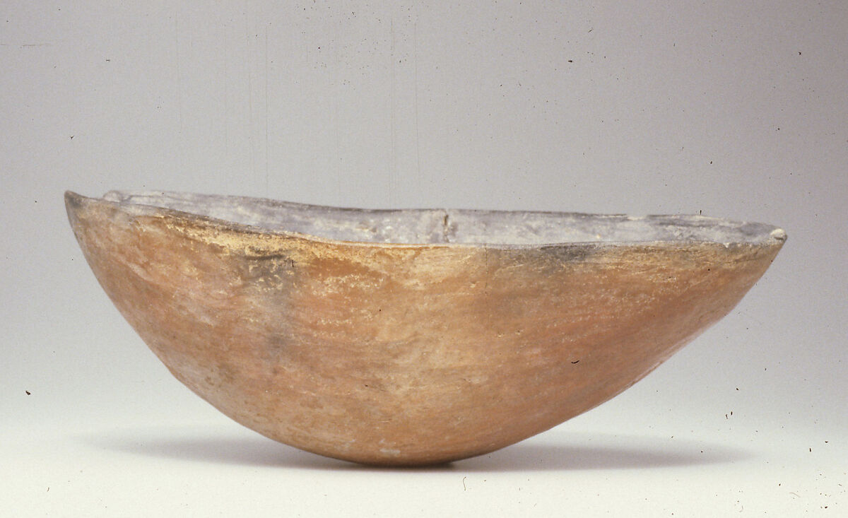 Black-topped red ware bowl, Pottery 