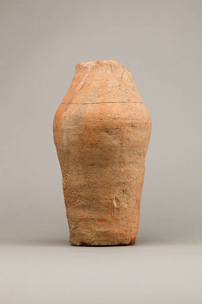 Rough ware jar, Pottery