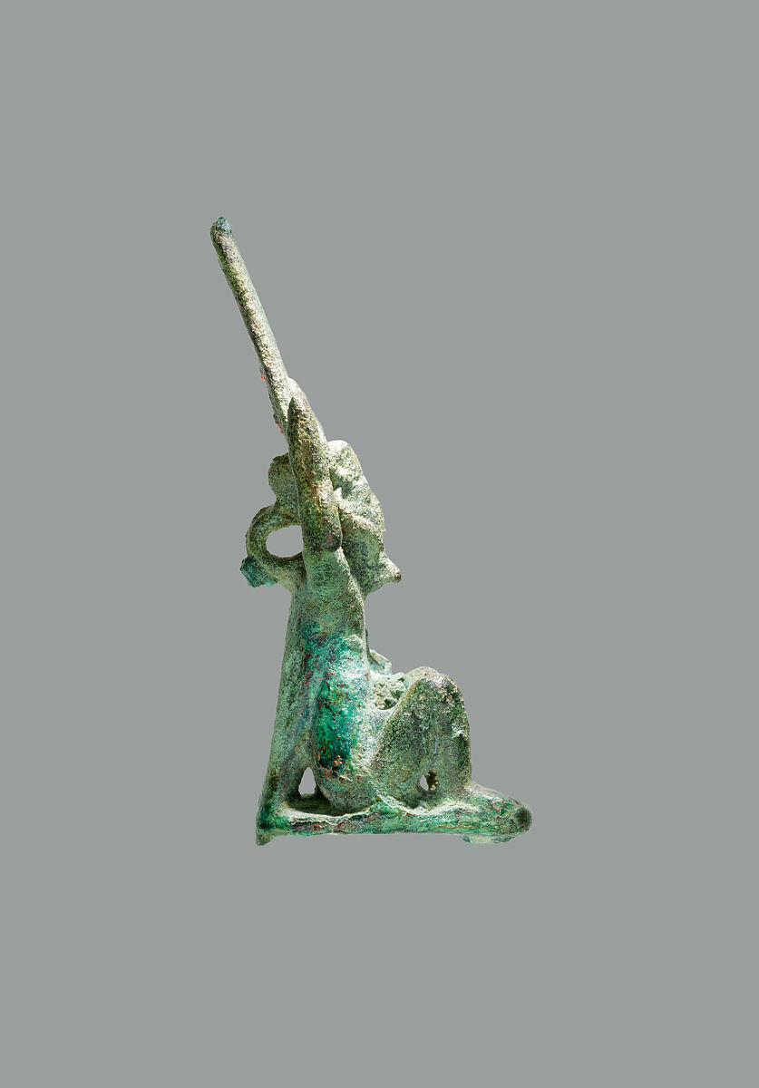 Amulet of Min, Bronze or copper alloy