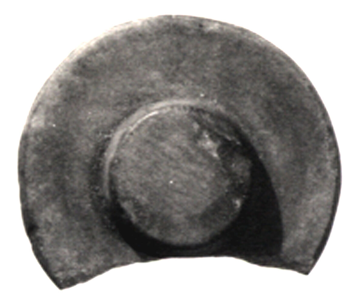 Lid from a Storage Jar, Travertine (Egyptian alabaster) 