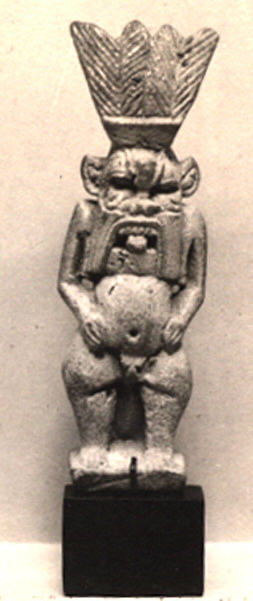 Amulet of Bes, Faience 