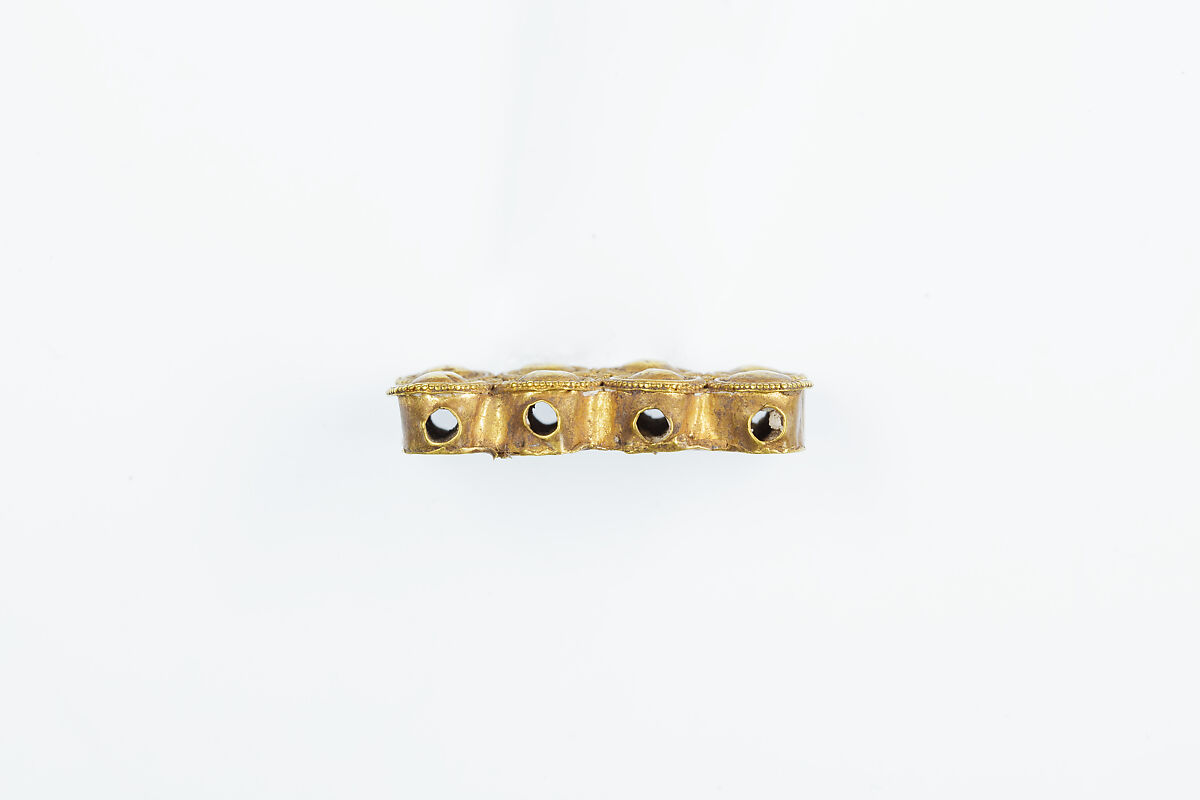 Broad collar spacer, Gold