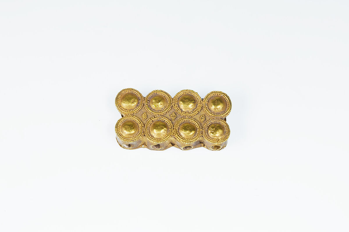 Broad collar spacer, Gold
