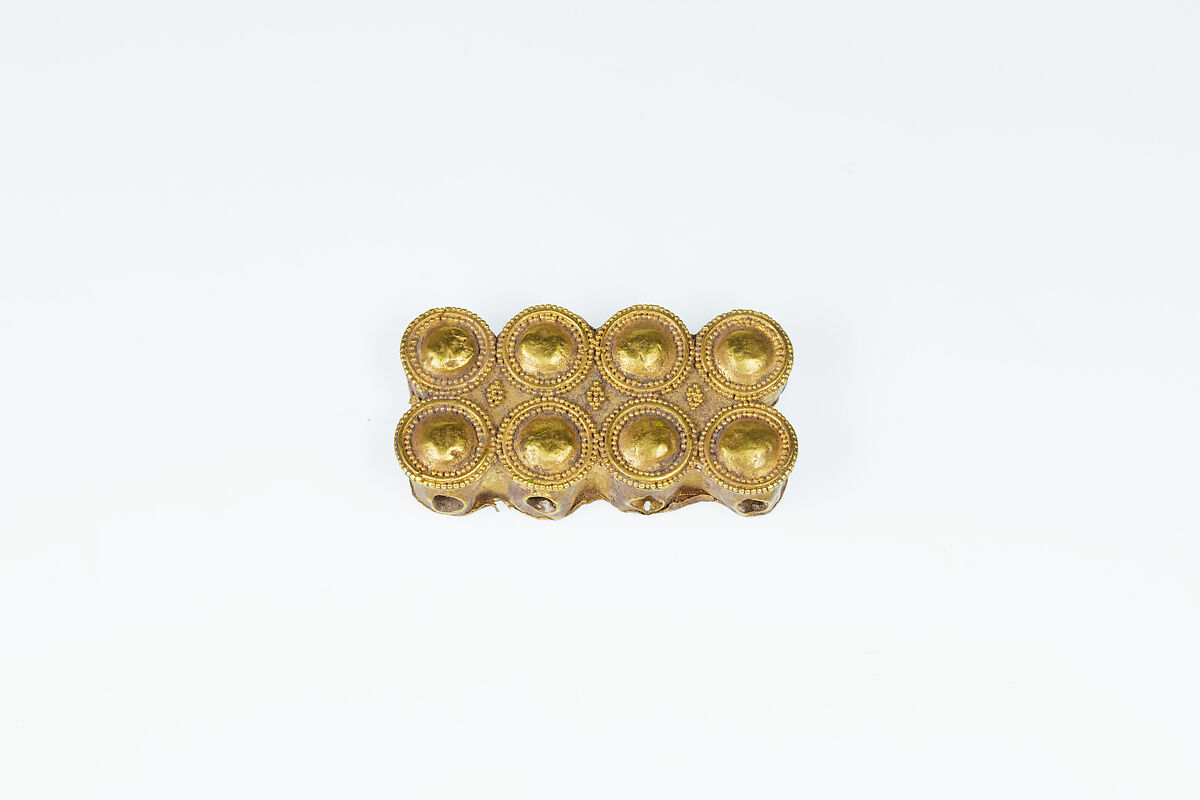 Broad collar spacer, Gold