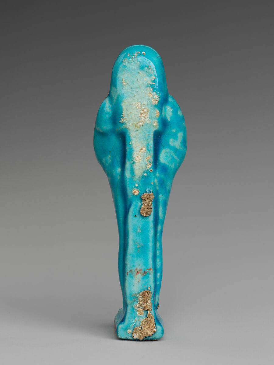 Shabti of Petosiris, son of Djedhor, Faience
