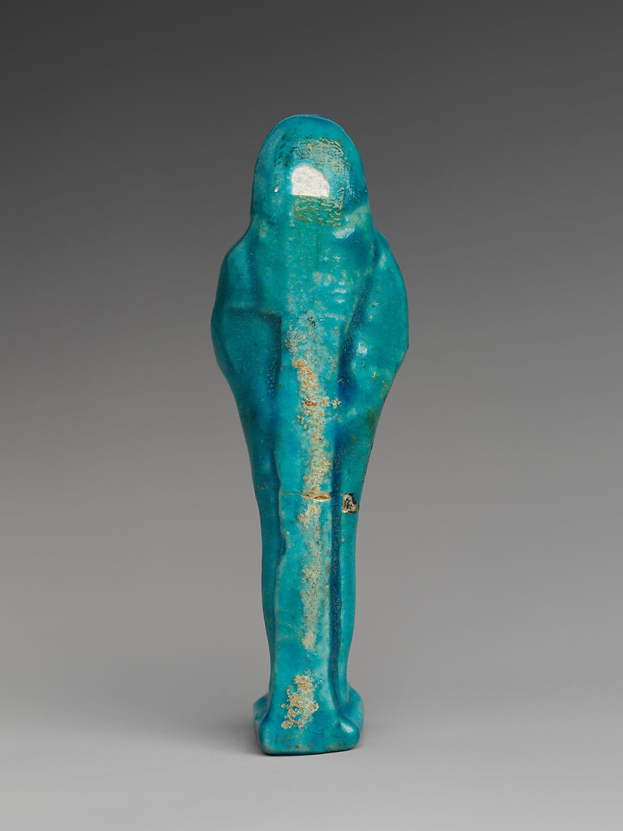 Shabti of Petosiris, son of Djedhor, Faience