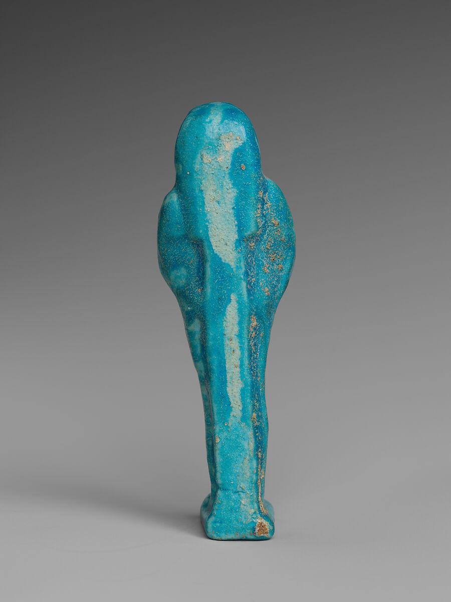 Shabti of Petosiris, son of Djedhor, Faience