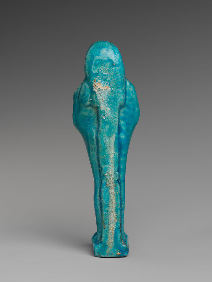Shabti of Petosiris, son of Djedhor, Faience