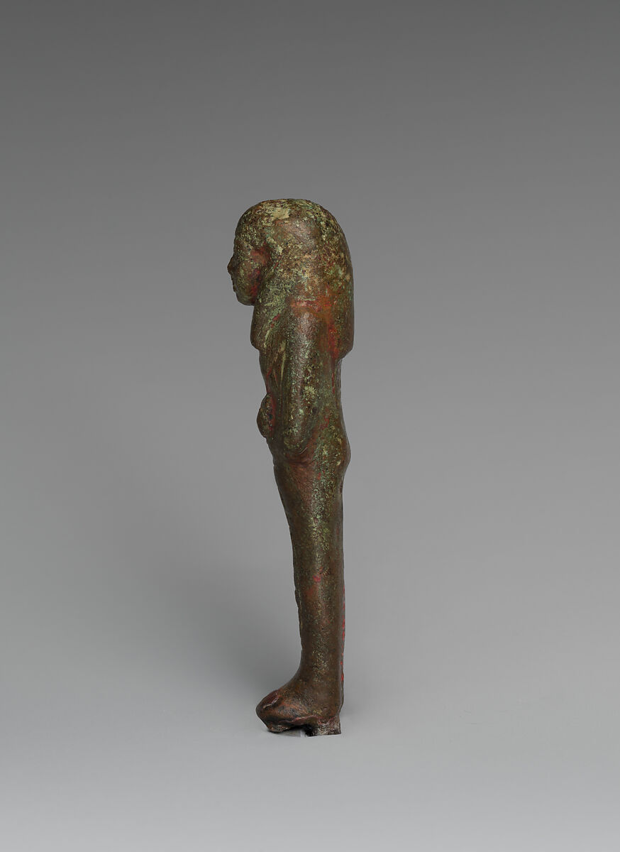 Shabti of Psusennes I, Bronze or copper alloy