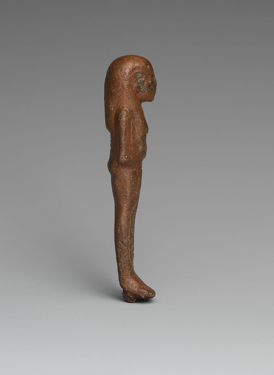 Shabti of Psusennes I, Bronze or copper alloy