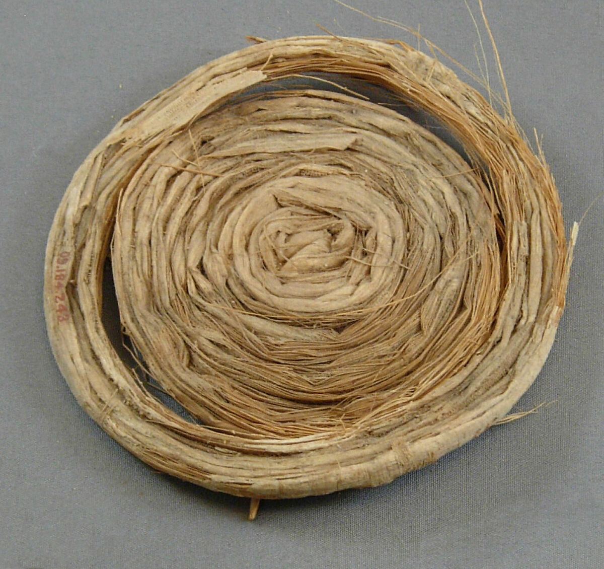 Papyrus Lids from the Embalming Cache of Tutankhamun, Papyrus fiber 