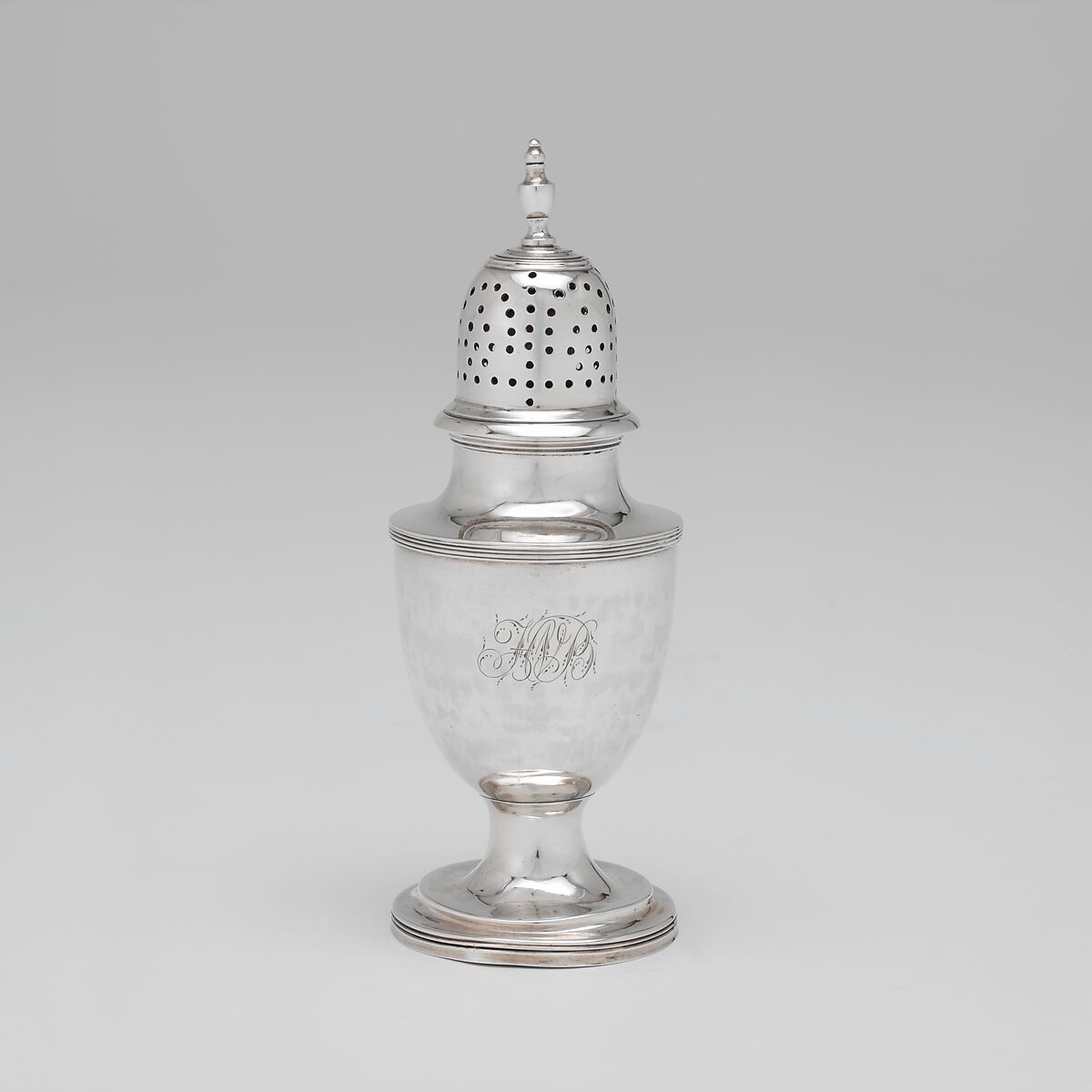 Pepper Caster, Isaac Hutton (American, New York 1766–1855 Albany, New York), Silver, American 