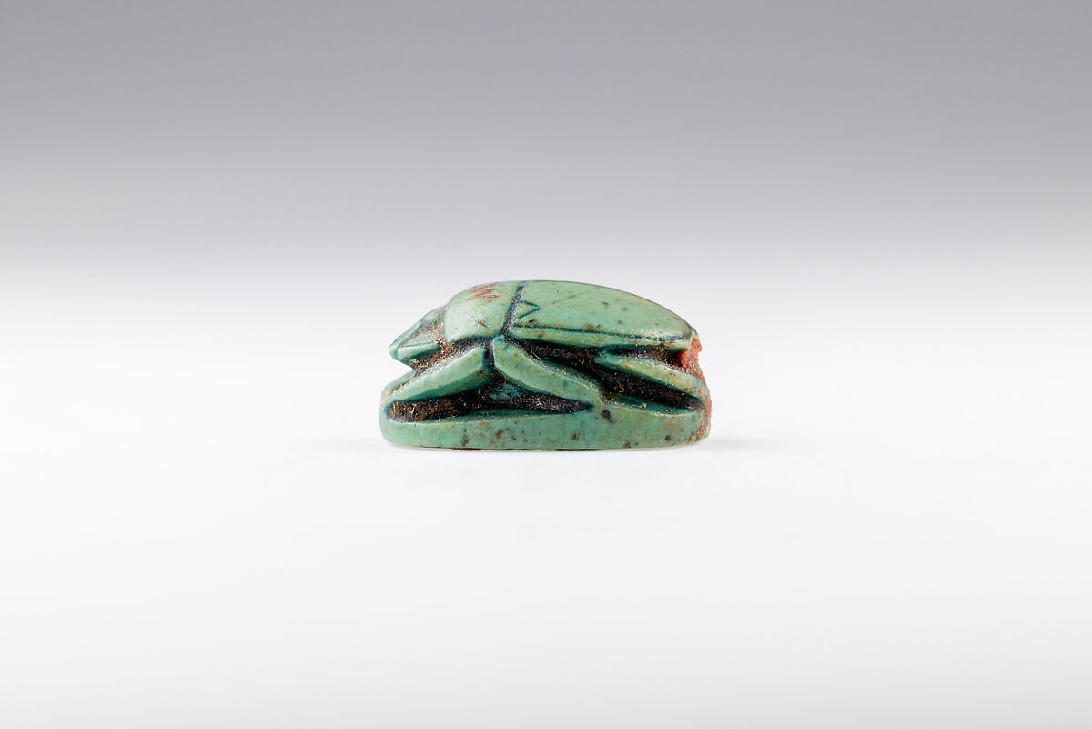 Scarab, Glazed steatite