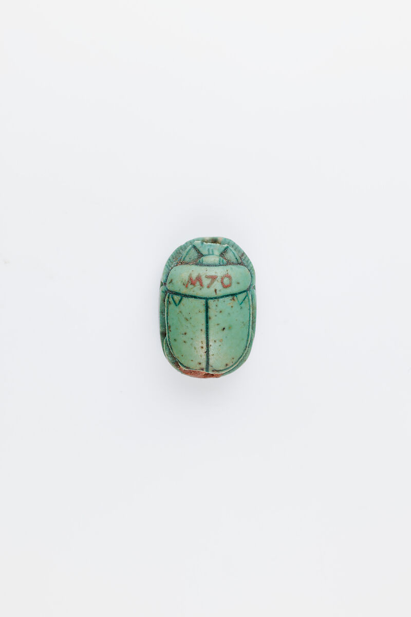 Scarab, Glazed steatite