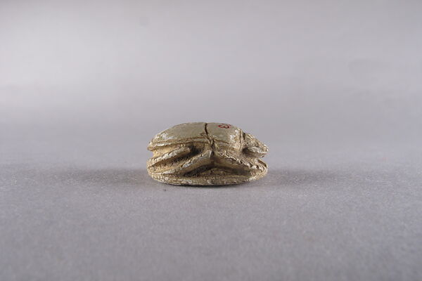 Scarab with the Representation of a Sphinx, Steatite