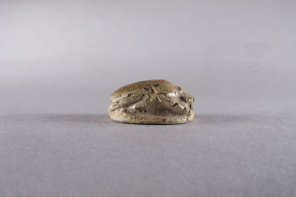 Scarab with the Representation of a Horse, Glazed steatite