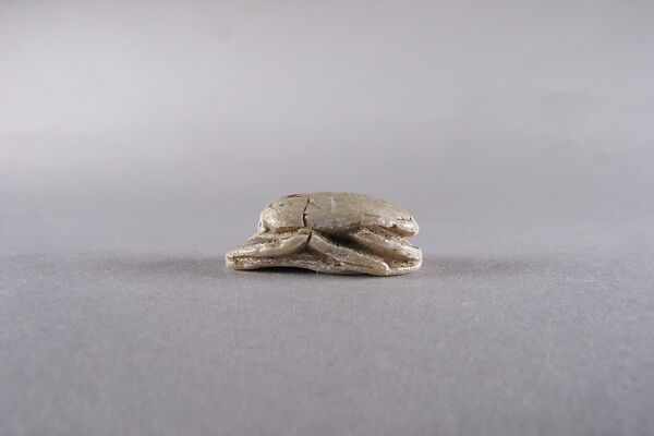 Scarab with Sphinx and Uraeus, Steatite ?