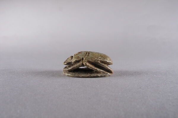 Scarab Inscribed with a Blessing Related to Amun (Amun-Re), Steatite
