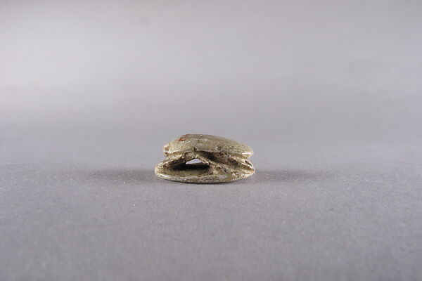 Scarab Inscribed with the Name Amenhotep (Amenhotep III), Faience