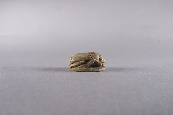 Scarab Praising the King as Ruler of Upper and Lower Egypt, Steatite