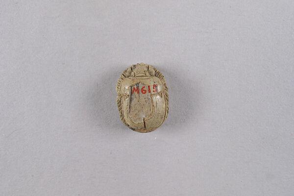 Scarab Praising the King as Ruler of Upper and Lower Egypt, Steatite