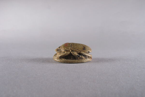 Scarab with Representations of Hapi, Steatite