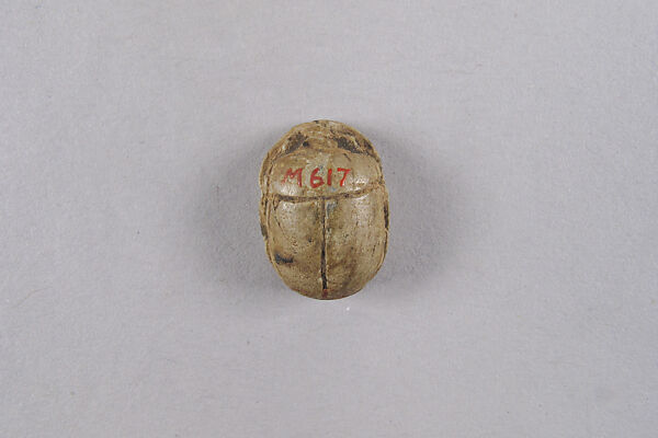Scarab with Representations of Hapi, Steatite