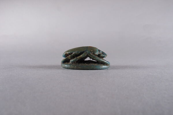 Scarab with blessing related to Amun(-Re), Faience