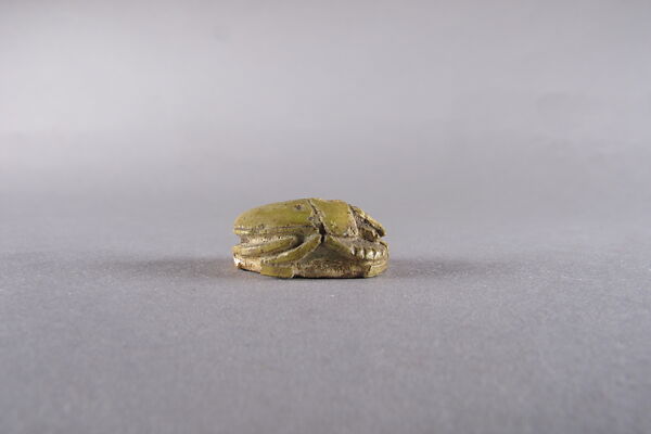 Scarab Inscribed with 'Wenenefer', Faience