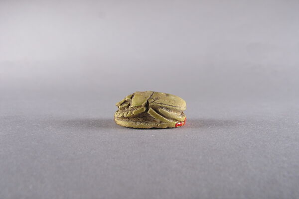 Scarab Inscribed with 'Wenenefer', Faience
