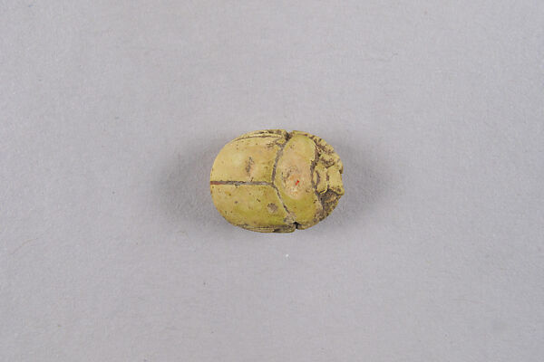 Scarab Inscribed with 'Wenenefer', Faience