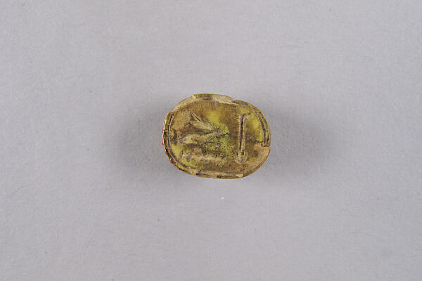Scarab Inscribed with 'Wenenefer', Faience 
