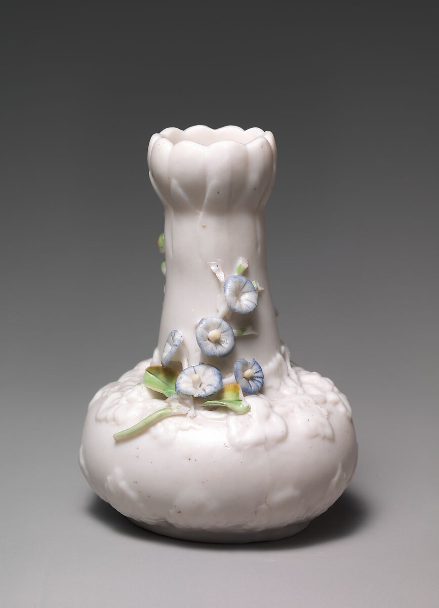Perfume Bottle, Parian porcelain, American 
