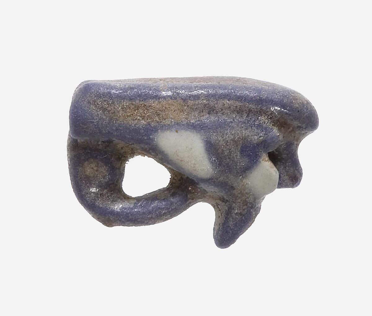 Wedjat Eye Amulet, Faience 