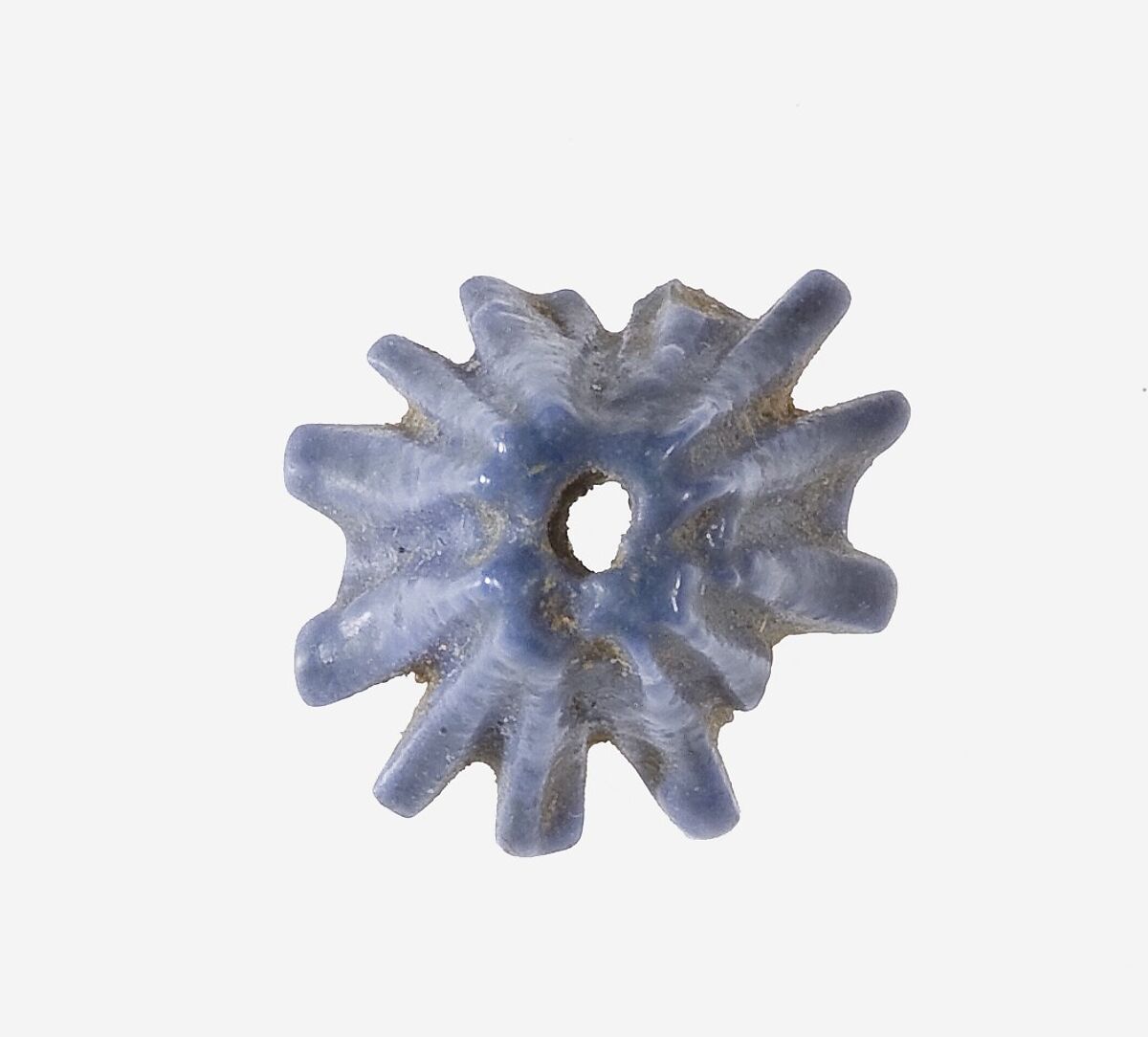 Pendant: Petals of Cornflower, Faience 